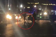 El trágico hecho sucedió en la localidad de San Patricio del Chañar Foto: captura video El trágico hecho sucedió en la localidad de San Patricio del Chañar Foto: captura video