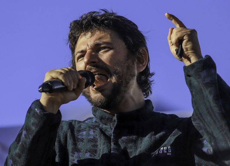 El dirigente social apuntó contra Javier Milei y aseguró que el presidente libertario debería renunciar. Foto: Noticias Argentinas