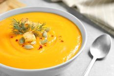 La sopa de zapallo es una deliciosa opción durante todas las estaciones del año. Foto: Shutterstock