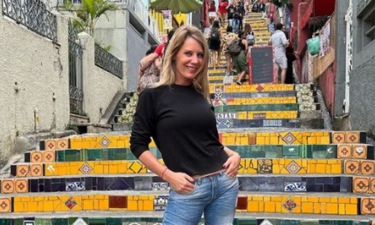 Rocío Marengo se encuentra de vacaciones en Río de Janeiro La modelo viajó acompañada por su madre
