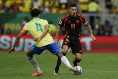 El capitán de Brasil contradijo a James Rodríguez tras la goleada de la Selección argentina sobre Brasil. Foto: EFE
