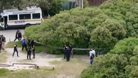 El camping donde hallaron el cuerpo sin vida de Débora del Valle. El camping donde hallaron el cuerpo sin vida de Débora del Valle.