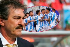 La Volpe habló sobre la posibilidad de que México enfrente a la Selección argentina en los cuartos de final de la Copa América. Foto: archivo y NA