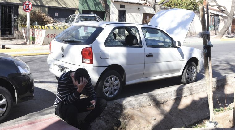 El hecho ocurrió en Arístides y Martínez de Rozas Foto: Rodrigo DAngelo / MDZ