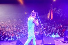 El cantante y un momento especial compartido con todo el mundo.