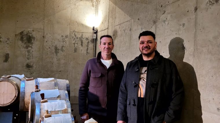 José Luis Saldaña y Gabriel Guardia, de Corazón de Lunlunta. José Luis Saldaña y Gabriel Guardia, de Corazón de Lunlunta.