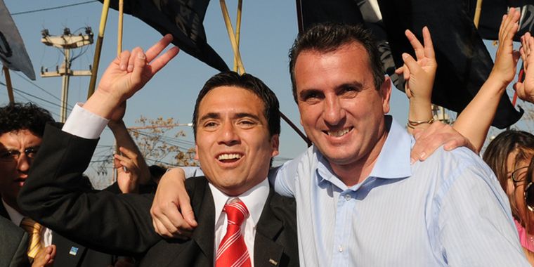 Francisco Pérez y Claudio Leiva se unen para la campaña. Foto: Nacho Gaffuri / MDZ
