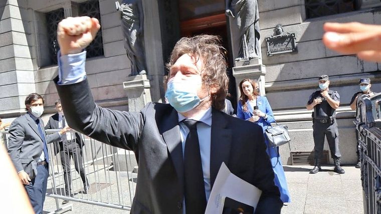 Javier Milei explicó por qué no fue a discutir el Presupuesto 2022. Foto: Instagram