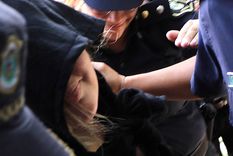 Luego de ser detenida se conocieron las imágenes que comprometen seriamente a Morena Rial. Foto: RS Fotos