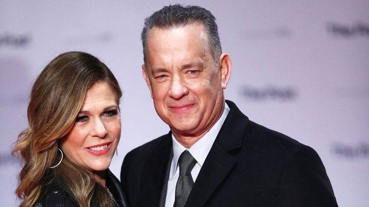 Tom Hanks y su esposa Rita Wilson Foto: Archivo
