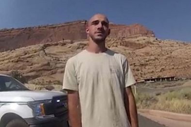 MDZol | Una imagen de Laundrie en el video tomado por el Departamento de policía de la ciudad de Moab. Foto: MOAB CITY POLICE DEPARTMENT