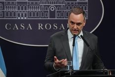 El asado en Olivos generó un duro intercambio entre Adorni y un periodista Foto: Presidencia