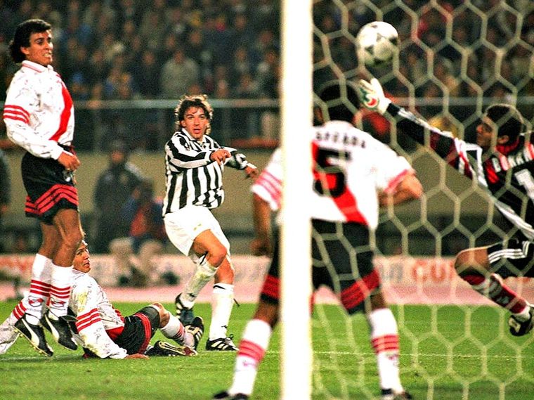 Del Piero fue verdugo de River en la Intercontinental 1996.