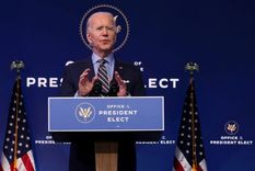 Biden ofreció su discurso el lunes en Wilmington.
