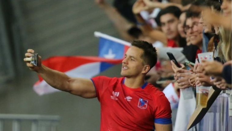 Francisco Urroz palpitó el choque con Los Pumas. Foto: Instagram @furroz10
