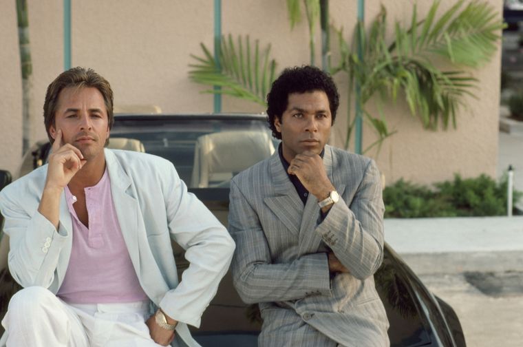 La serie Miami Vice fue muy exitosa.