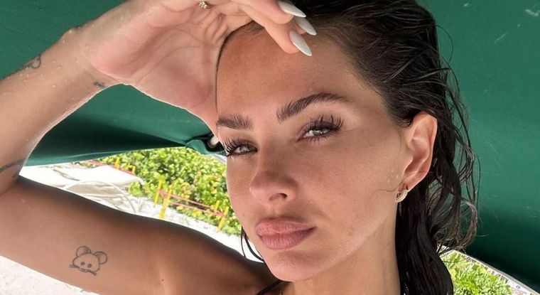 La China Suárez aprueba el compromiso de su ex Foto: @sangrejaponesa