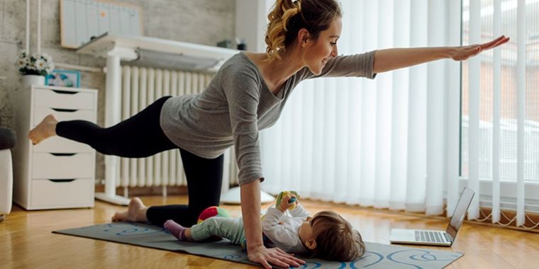Los ejercicios pospartos son fundamentales para recuperar la figura. Foto: Archivo