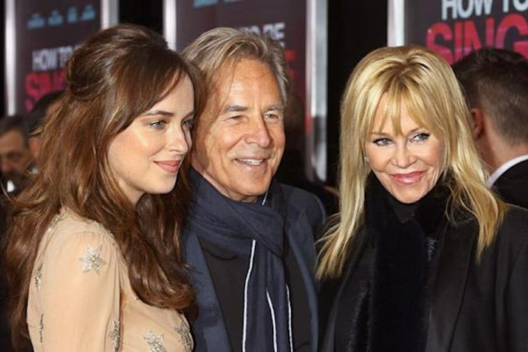 LOS PADRES DE DAKOTA JOHNSON SE DIERON DOS OPORTUNIDADES. LA EXPAREJA SE CASÓ DOS VECES, CON AÑOS DE DIFERENCIA Y UN DIVORCIO DE POR MEDIO.