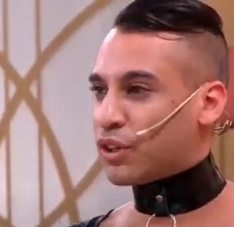 Néstor Fabricio Aumenta, de 32 años, participó en el programa Corte y Confección Foto: NA