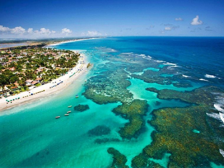 El norte de Brasil sorprende con sus paradisíacas y hermosas playas Foto: guiaportodegalinhas.com