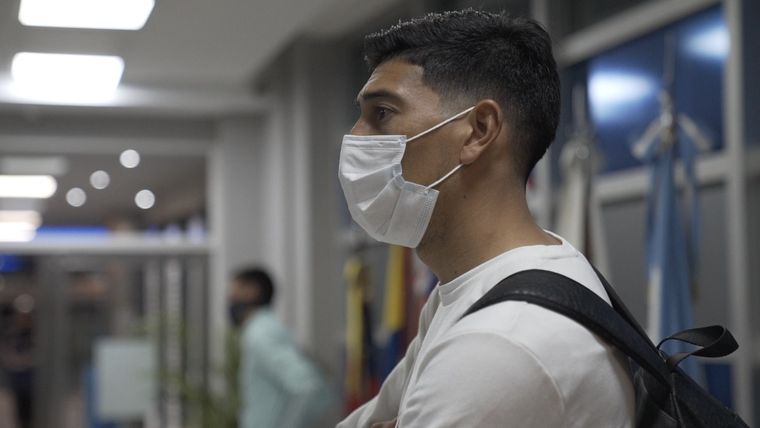 Sabandija ya está en el país Foto: AFA