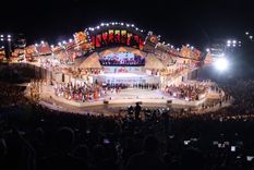 El Acto Central de la Fiesta de la Vendimia es uno de los espectáculos a cielo abierto más importantes del mundo.