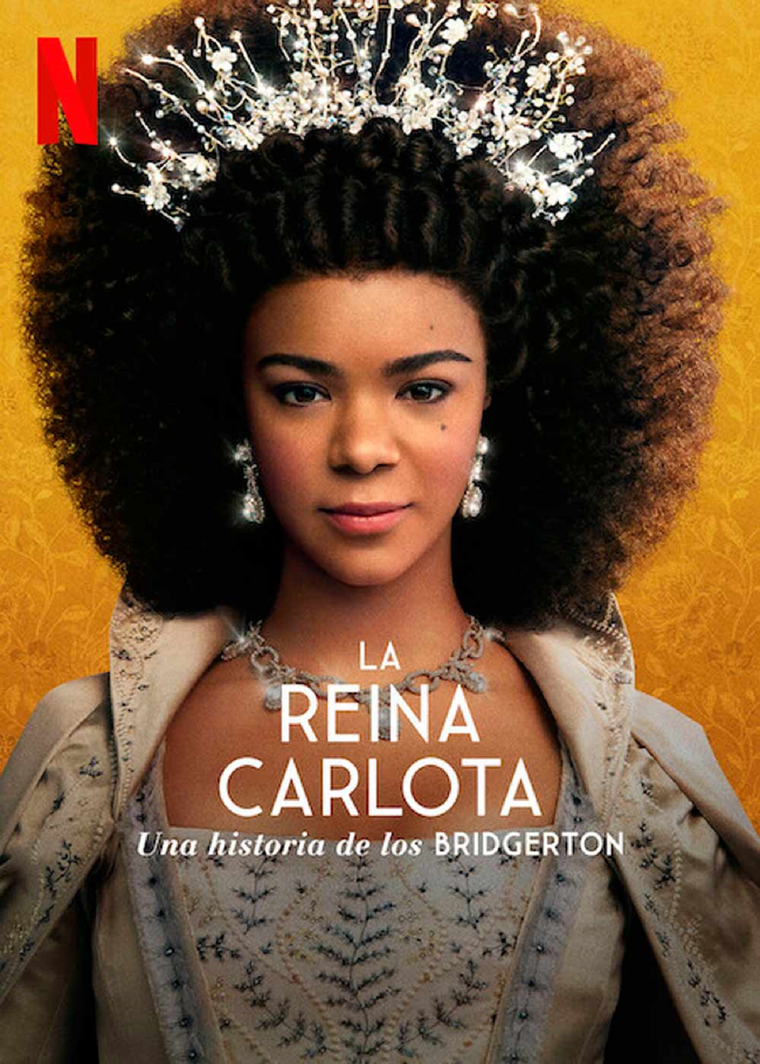 La Reina Charlotte: una historia de Bridgerton encabeza los estrenos de Netflix India Amarteifio interpreta a la joven reina Charlotte. Foto: Netflix