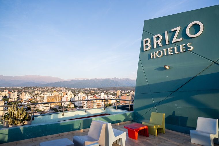 Una panorámica hermosa de la Ciudad, desde el hotel Brizo Salta.