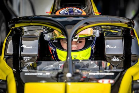 Fornaroli, reciente campeón de F2. Fornaroli, reciente campeón de F2.