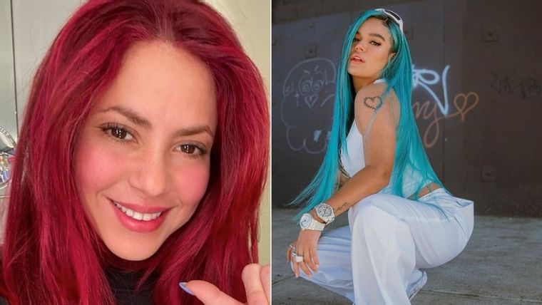 Shakira y Karol G Instagram Karol G y Shakira