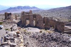 Las ruinas de Paramillos, en Las Heras. Foto: Archivo