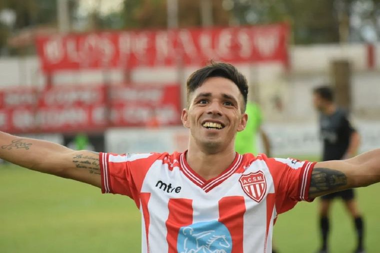 La alegría de Chimi es la de todo San Martín Foto: Prensa ACSM