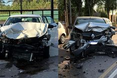 El accidente ocurrió en horas de la mañana de este jueves en la ruta provincial 60.
