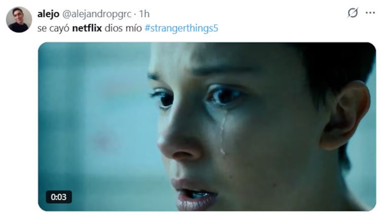 Algunos memes de la caída de Netflix. Algunos memes de la caída de Netflix.