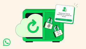 WhatsApp refuerza la privacidad con copias de seguridad cifradas de extremo a extremo mediante llave de acceso. WhatsApp refuerza la privacidad con copias de seguridad cifradas de extremo a extremo mediante llave de acceso.