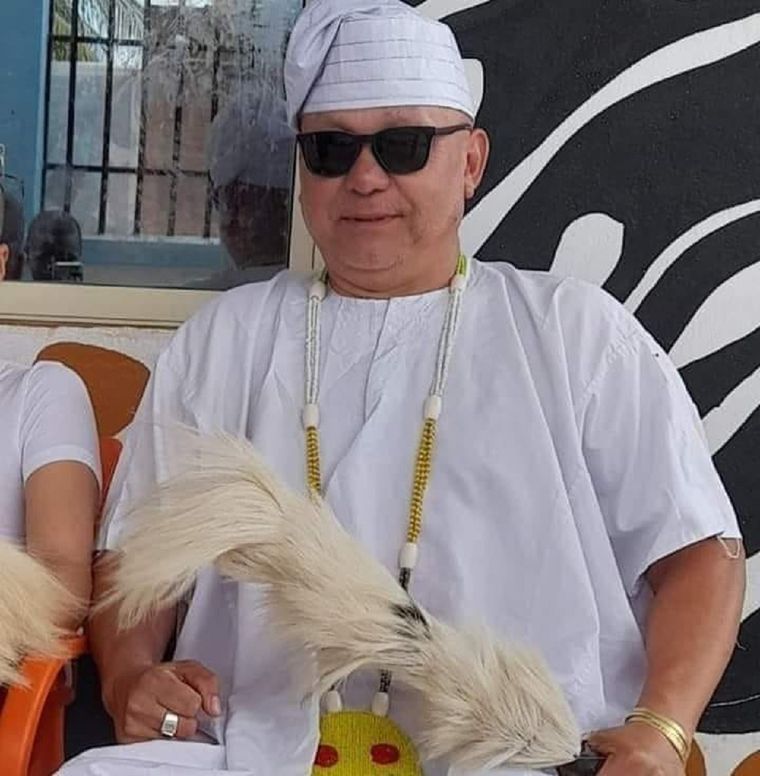 Heking Obatala se hizo viral en las redes sociales por haber mostrado el ritual que realizó sin éxito en medio de las Eliminatorias Sudamericanas. Foto: Instagram