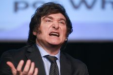 Milei explicó su plan de gobierno en la televisión de Buenos Aires. Foto: Noticias Argentinas