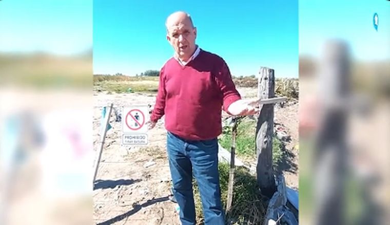 El intendente de Pehuajó, Pablo Zurro, estalló contra los vecinos.
