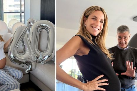 La pareja espera la llegada de su primer hijo. La pareja espera la llegada de su primer hijo.