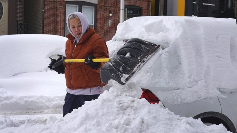 La ola de frío y nieve no da tregua en varios estados del sur de EE.UU. Foto: GETTY IMAGES