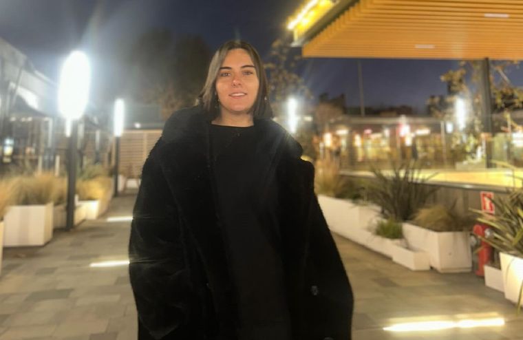 La estudiante mendocina Julia Barbeito que quiere llegar al Mundial de oratoria.&nbsp;