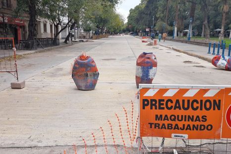 La calle Patricias Mendocinas de Ciudad está cortada hace más de dos meses La calle Patricias Mendocinas de Ciudad está cortada hace más de dos meses