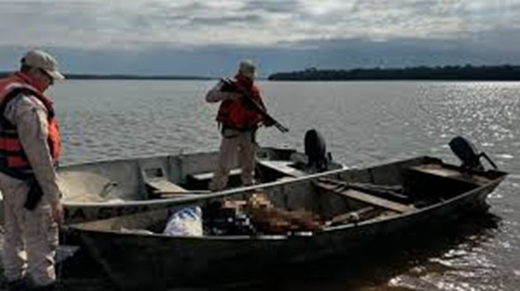 El descubrimiento se produjo en la costa del río Uruguay. Foto: X