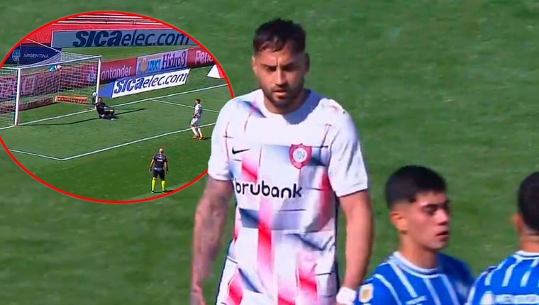 Fydriszewski fue muy duramente criticado por el penal que malogró. Foto: Captura ESPN