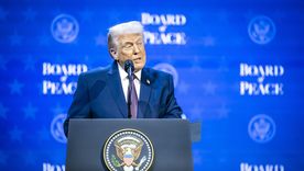 Donald Trump anunció inversiones en Gaza. Donald Trump anunció inversiones en Gaza.