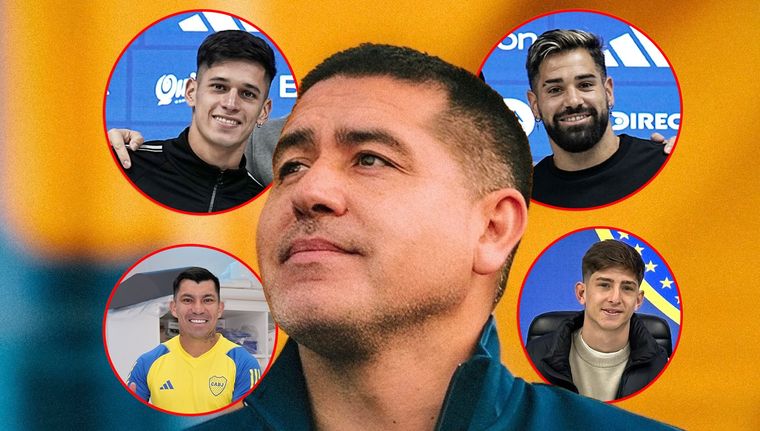 Por un insólito descuido dirigencial, Boca no podrá contar con sus cuatro refuerzos para la serie ante Independiente del Valle. Foto: @PabloGiralt y Prensa Boca Juniors