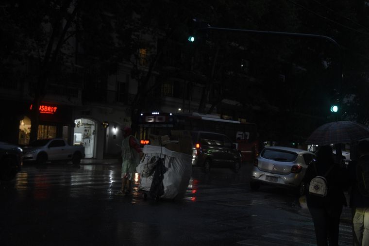 El lunes seguirán las lluvias en Buenos Aires. Foto: Juan Mateo Aberastain Zubimendi