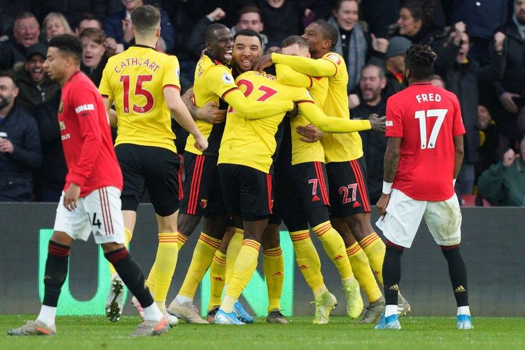 Gran triunfo del Watford. DPA Foto: DPA