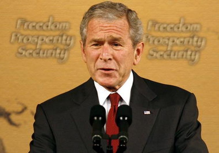 El presidente de Estados Unidos, George Bush. Foto: EFE